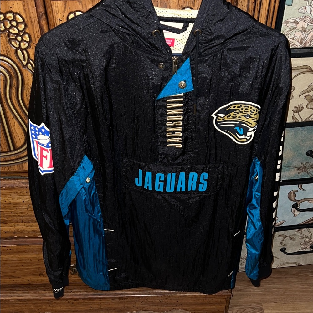 Jacksonville Jaguars NFL Windbreaker Quarter Zip
